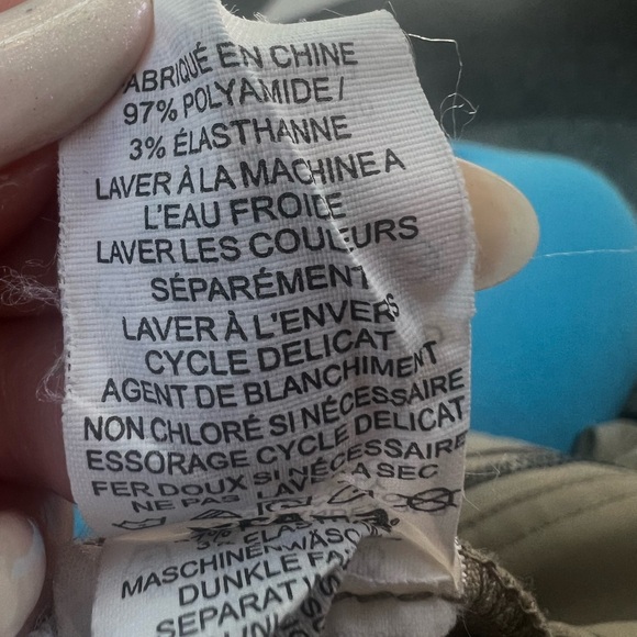 Prana Women Convertible Outdoors Khaki Hiking Pants size 8, 9” rise gorpcore - Picture 9 of 11